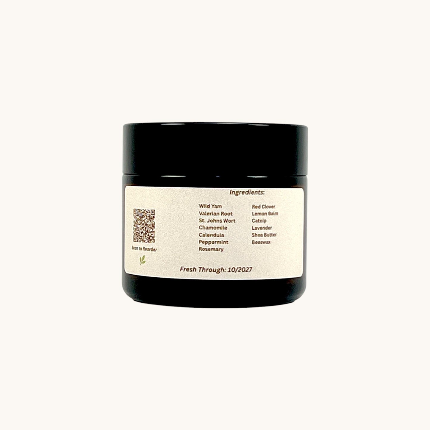 Memaw’s Wild Yam Cream 2 oz jar — herbal cream supporting natural balance and skin nourishment.
