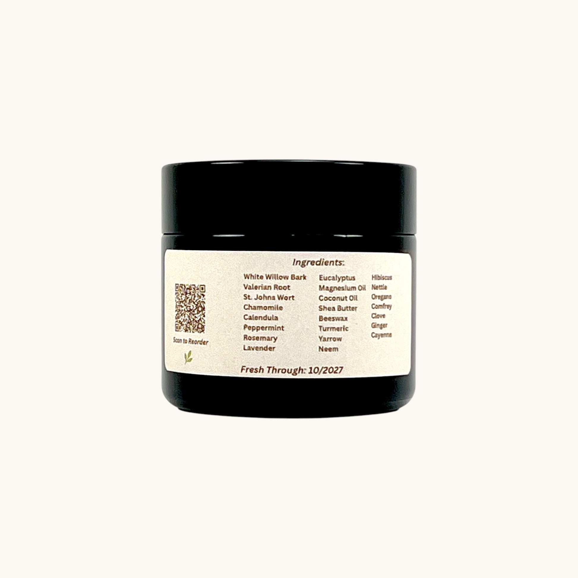 Memaw’s Mag Cream 2 oz jar — magnesium and herbal relief cream for muscle comfort